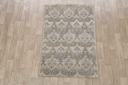 Floral Moroccan Oriental Area Rug 4x6