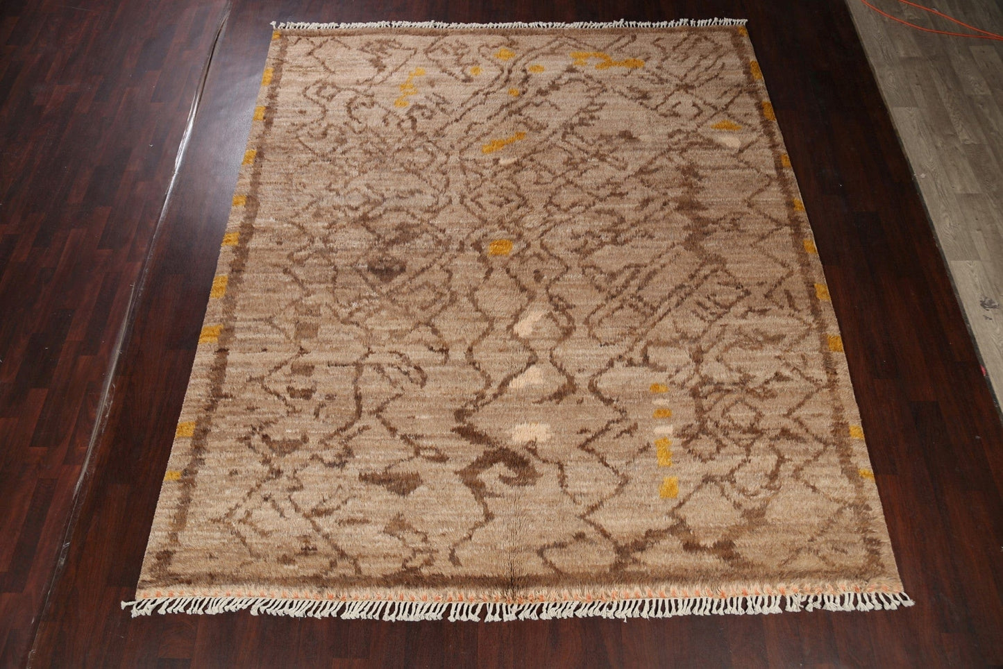 Tribal Moroccan Oriental Area Rug 9x10