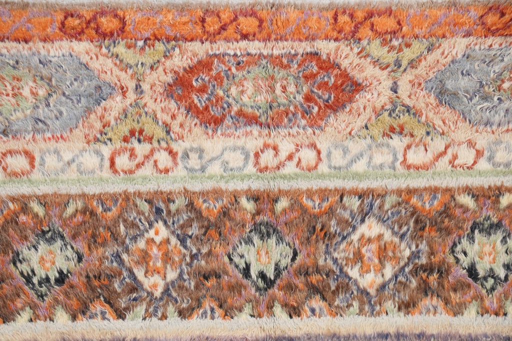 Tribal Moroccan Oriental Area Rug 5x7