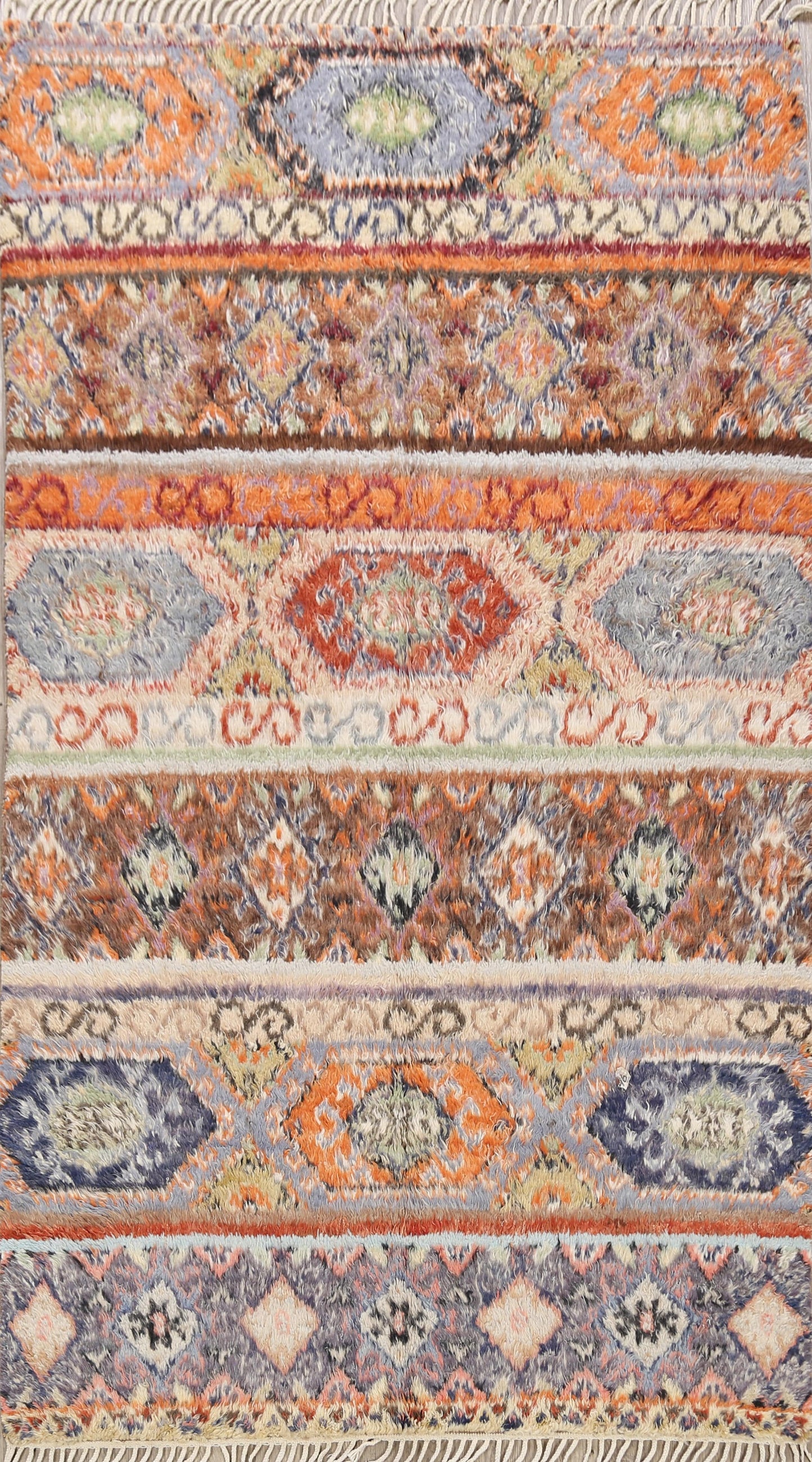 Tribal Moroccan Oriental Area Rug 5x7