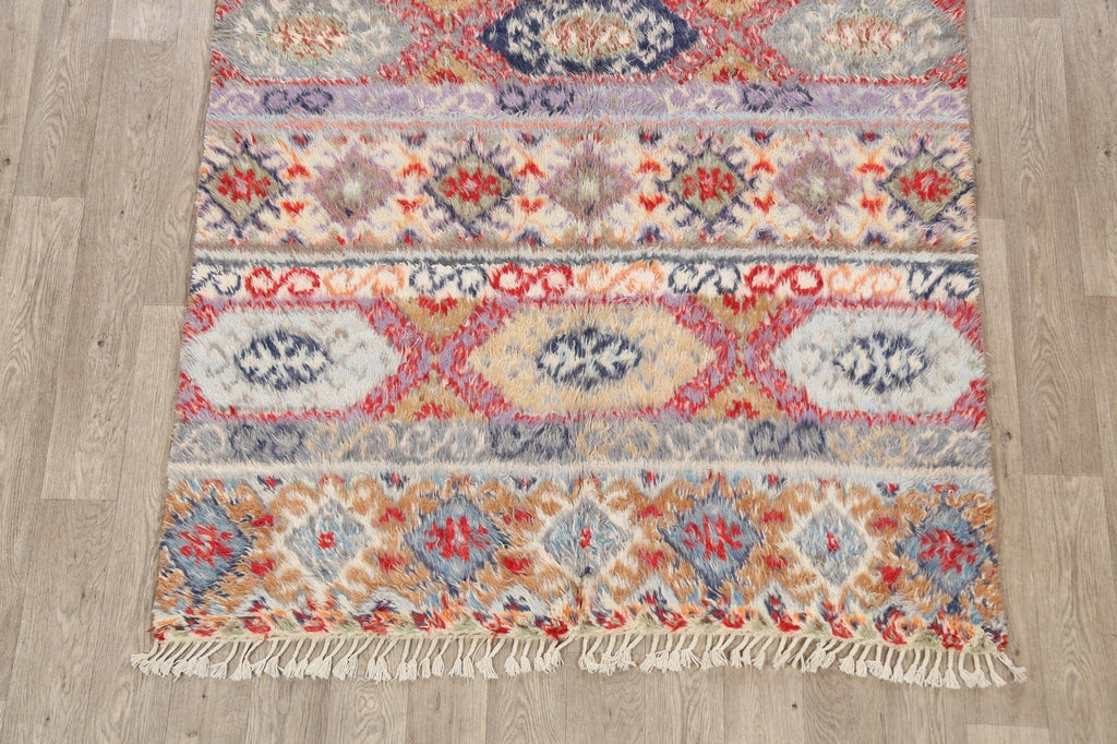 Tribal Moroccan Oriental Area Rug 5x7