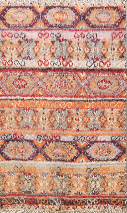 Tribal Moroccan Oriental Area Rug 6x8