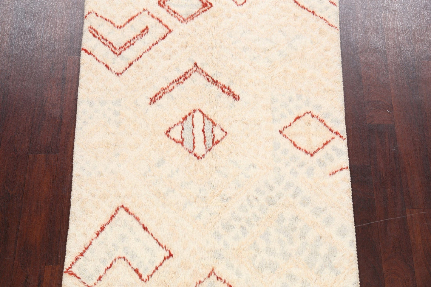 Tribal Moroccan Oriental Area Rug 4x6