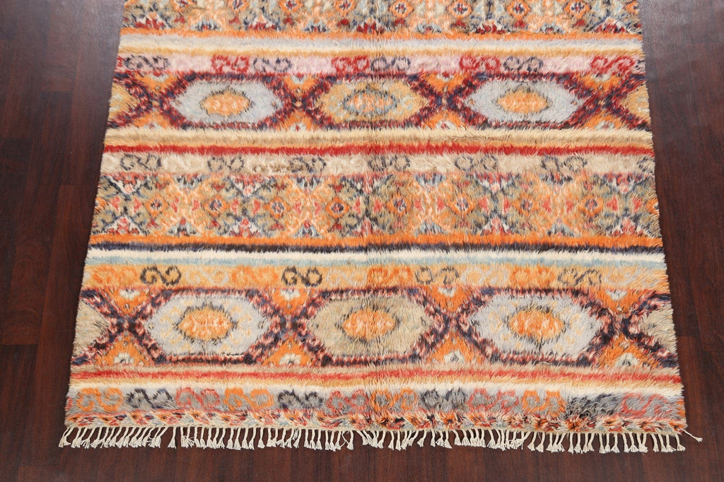 Tribal Moroccan Oriental Area Rug 7x10