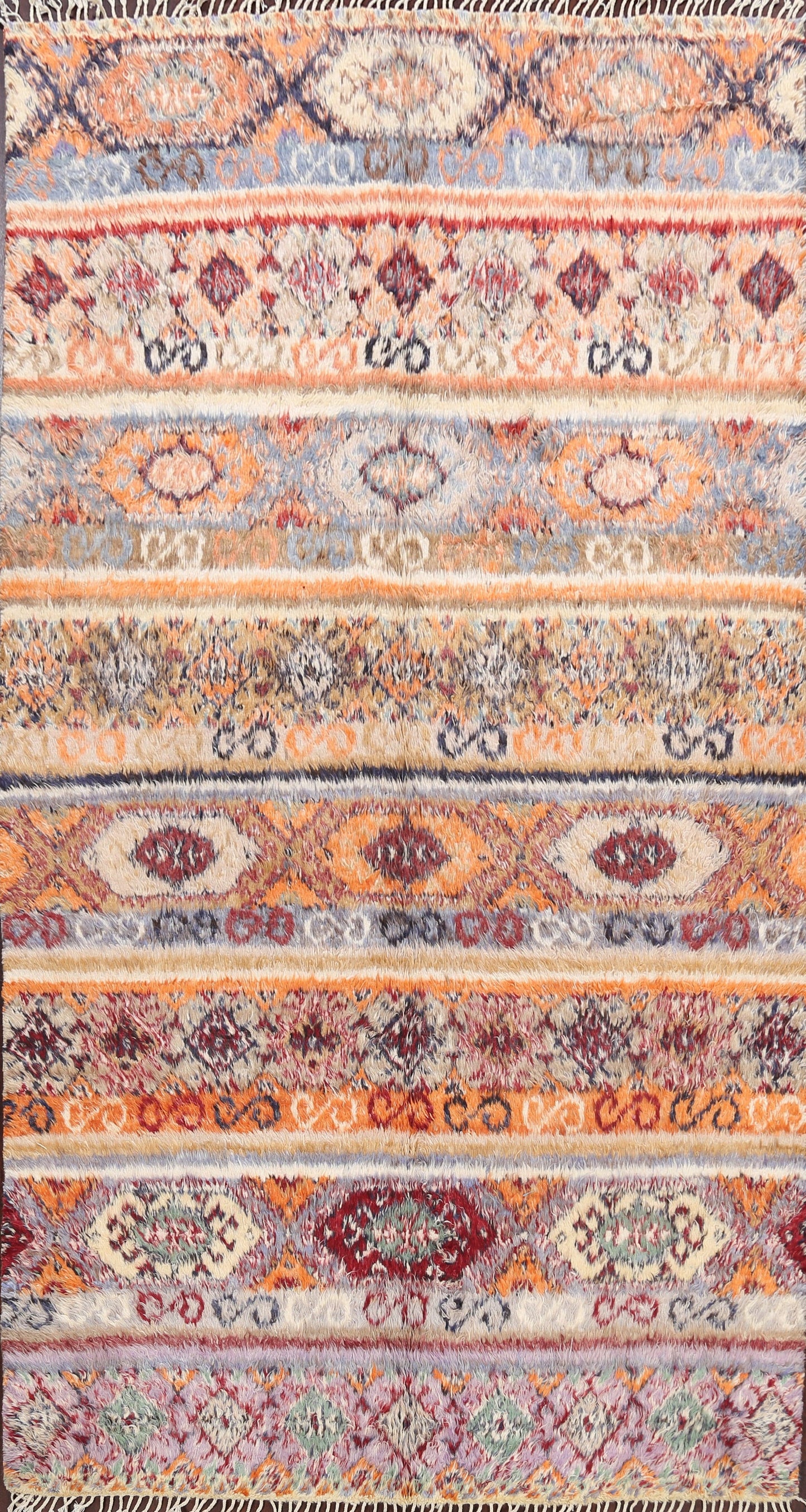 Tribal Moroccan Oriental Area Rug 7x10