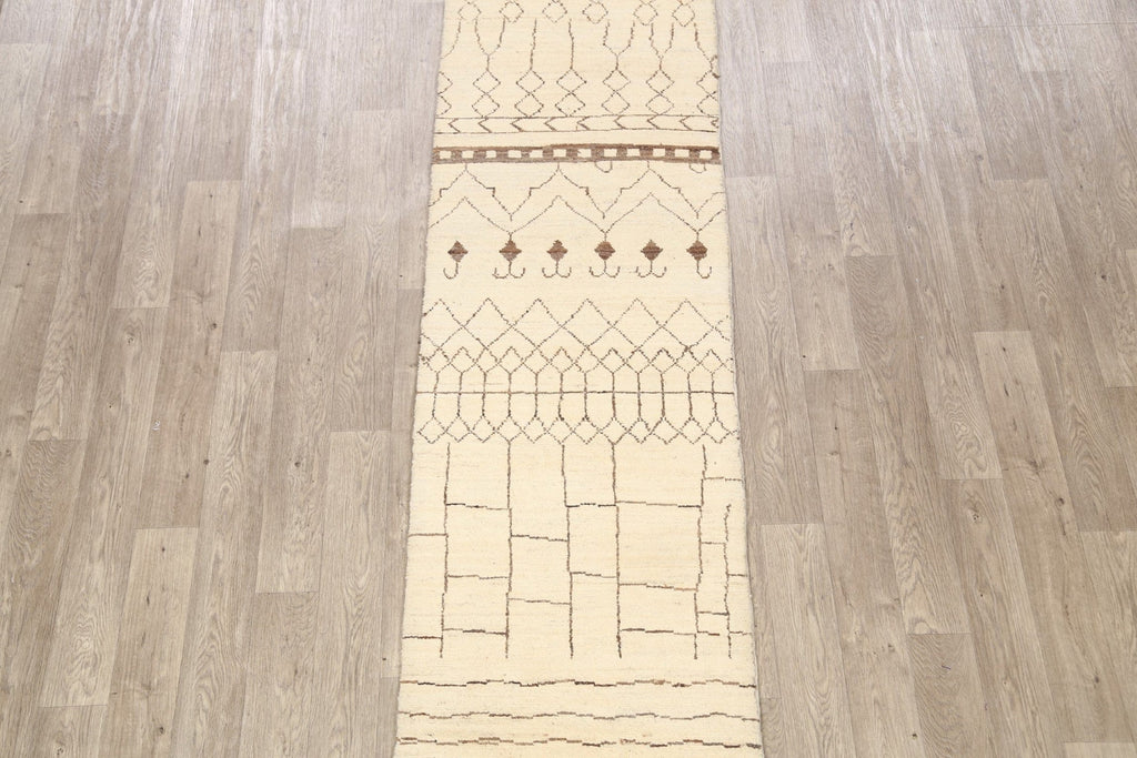 Trellis Moroccan Oriental Runner Rug 2x10