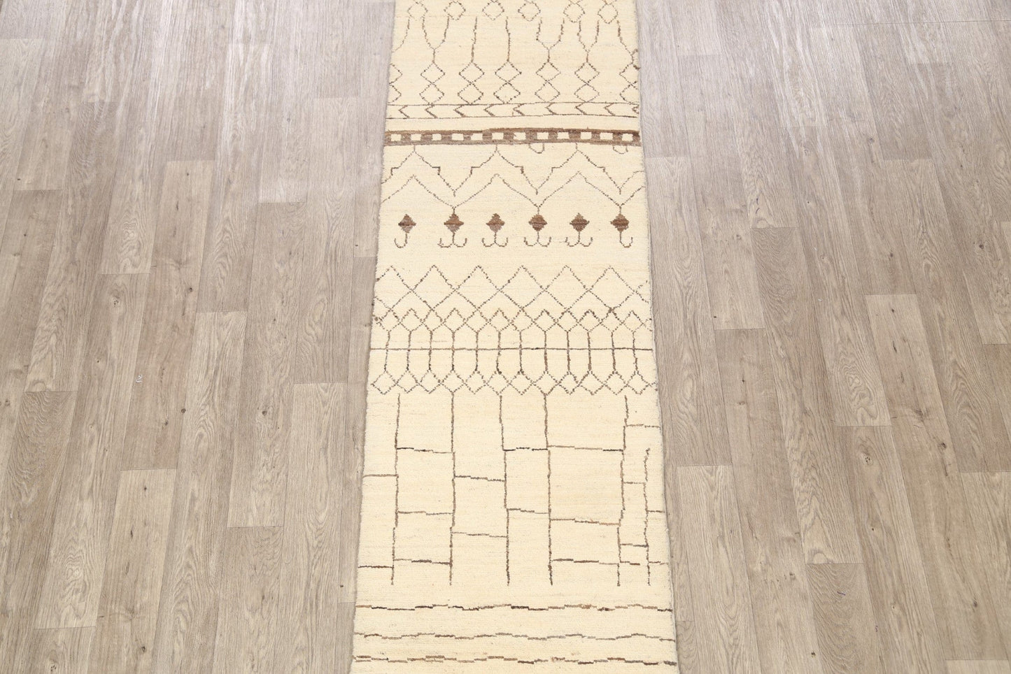 Trellis Moroccan Oriental Runner Rug 2x10