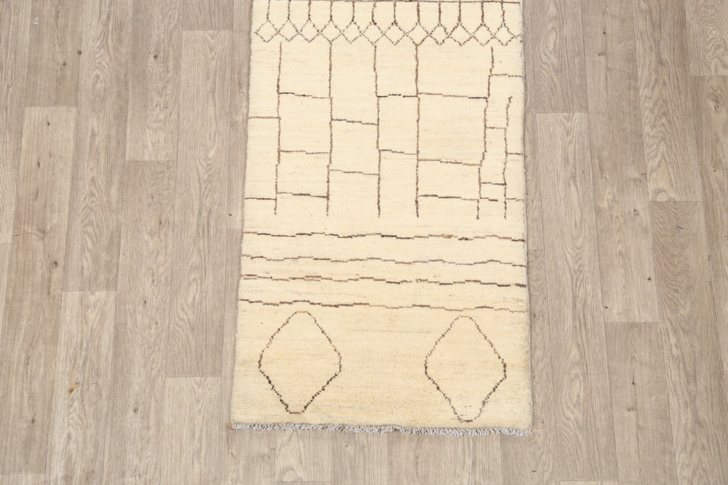 Trellis Moroccan Oriental Runner Rug 2x10