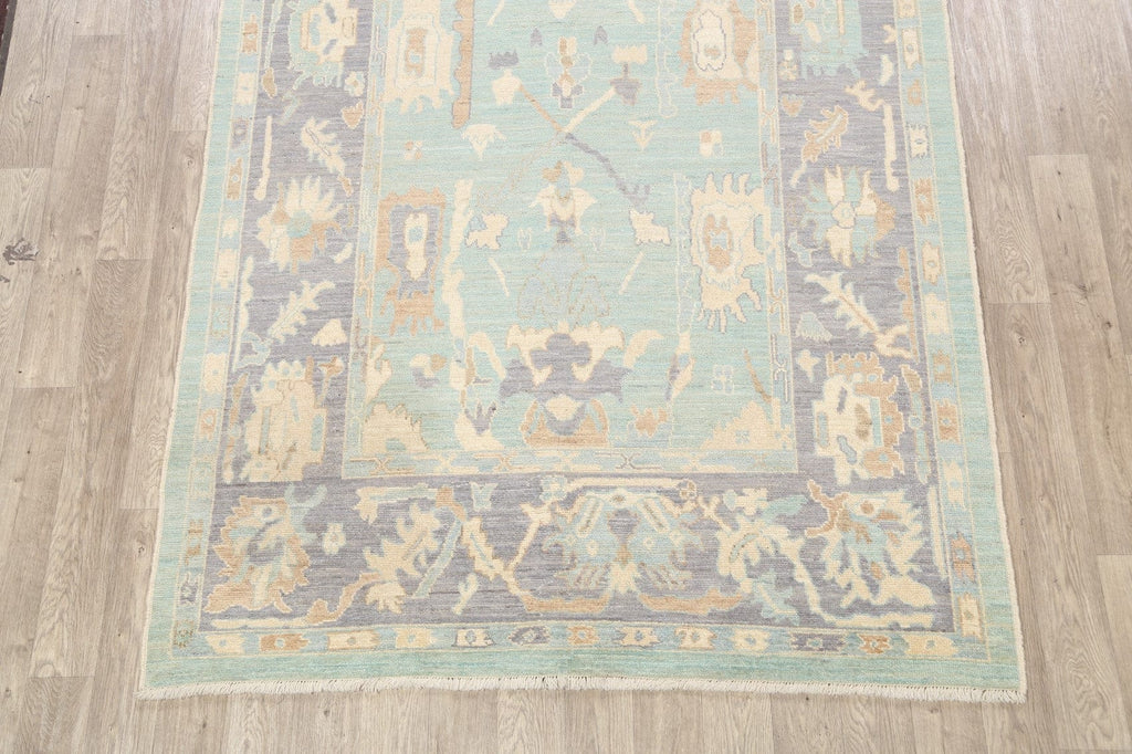 Turkish Oushak Oriental Area Rug 6x9