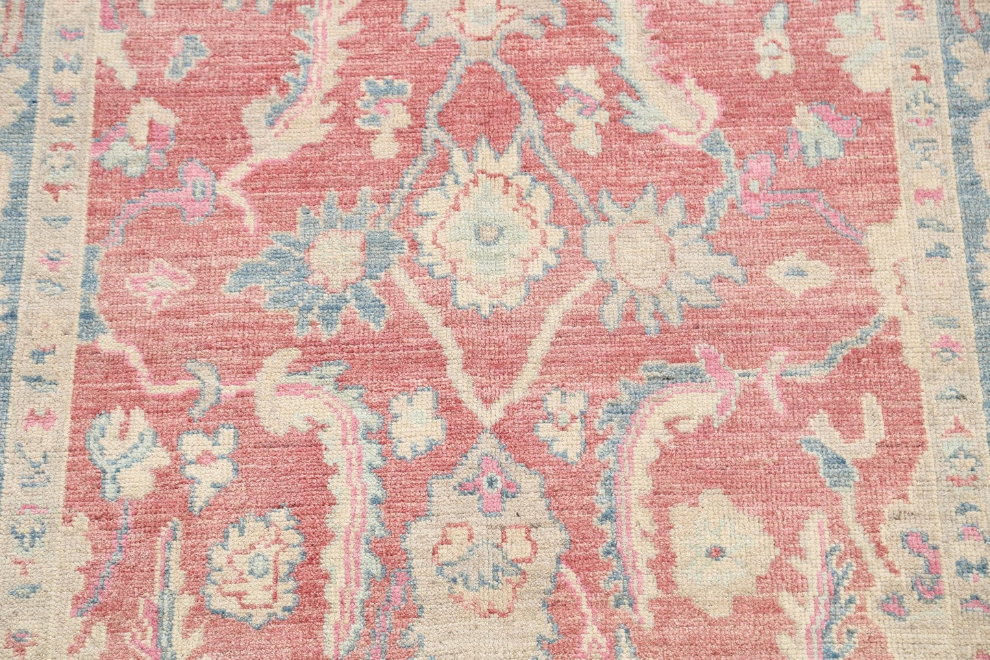 Floral Oushak Oriental Area Rug 5x7