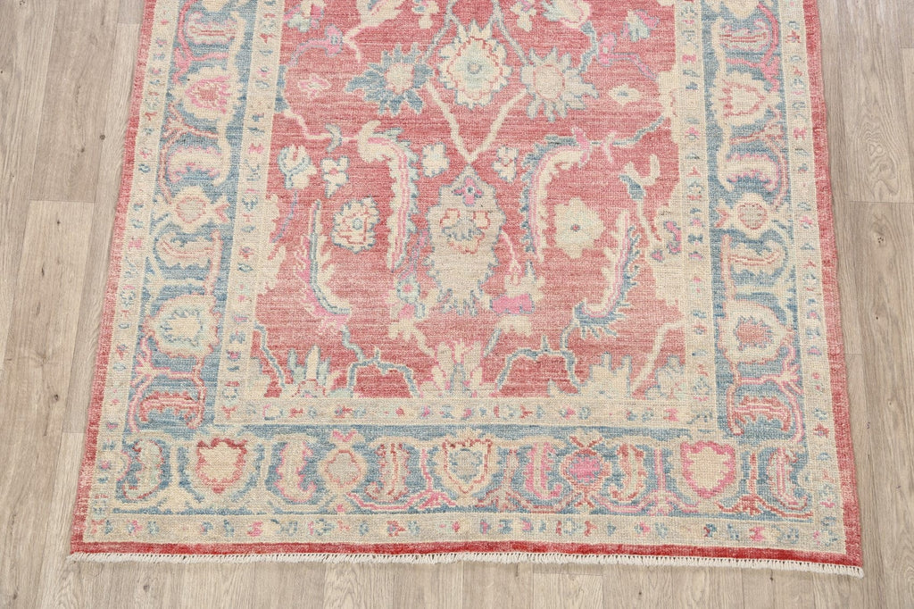 Floral Oushak Oriental Area Rug 5x7