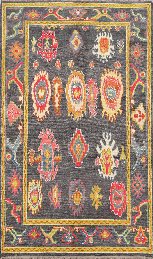 All-Over Oushak Oriental Area Rug 6x8