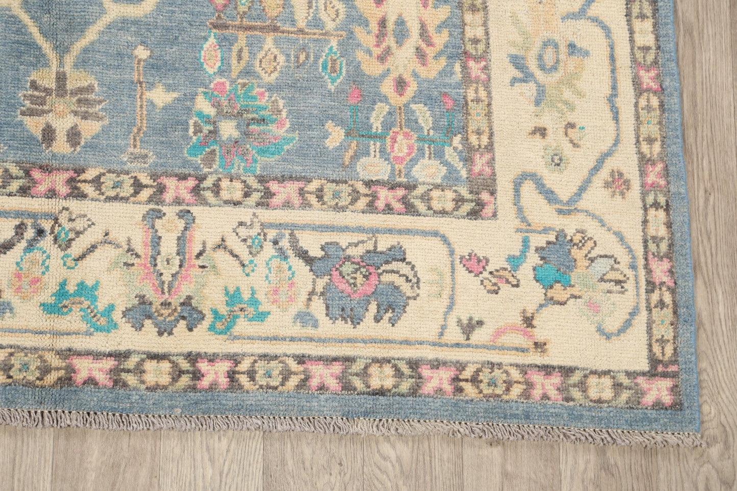 All-Over Oushak Oriental Area Rug 6x9