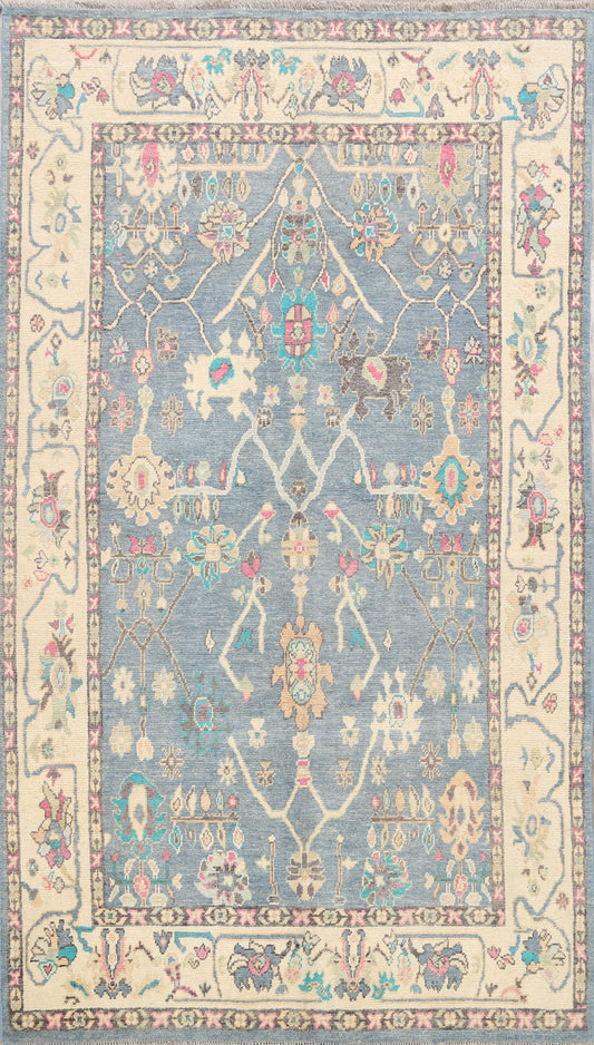 All-Over Oushak Oriental Area Rug 6x9