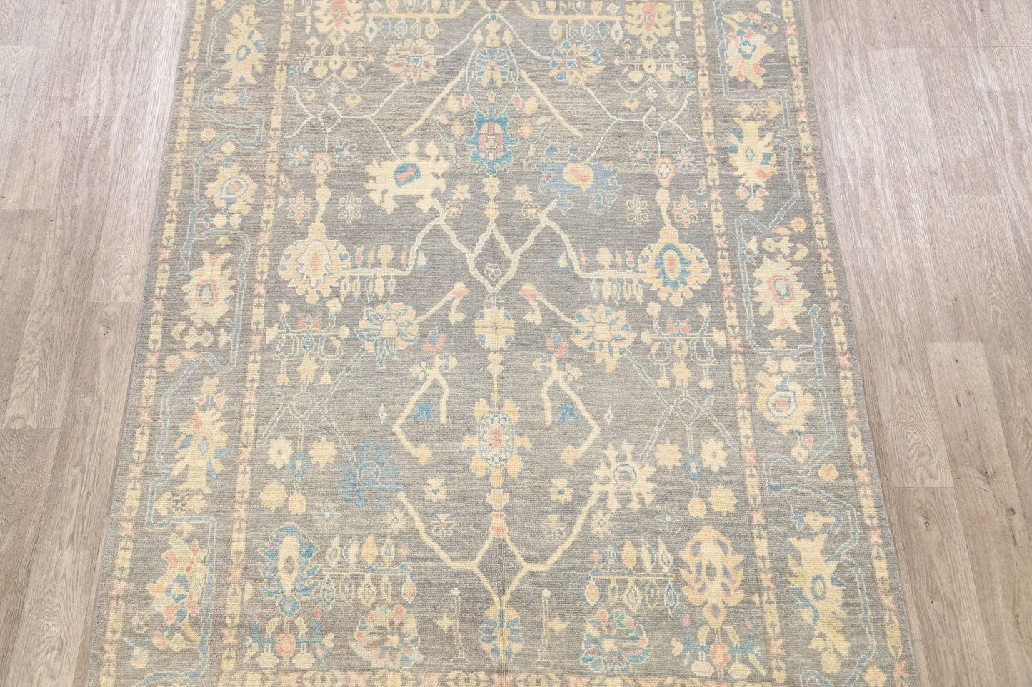 All-Over Oushak Oriental Area Rug 6x9