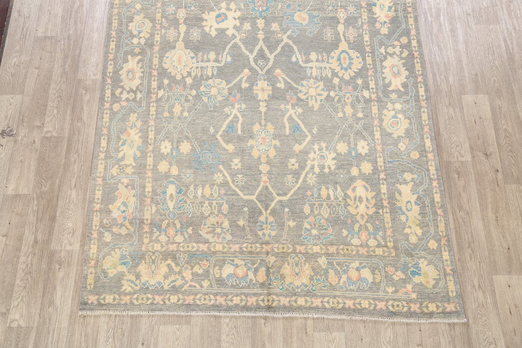 All-Over Oushak Oriental Area Rug 6x9