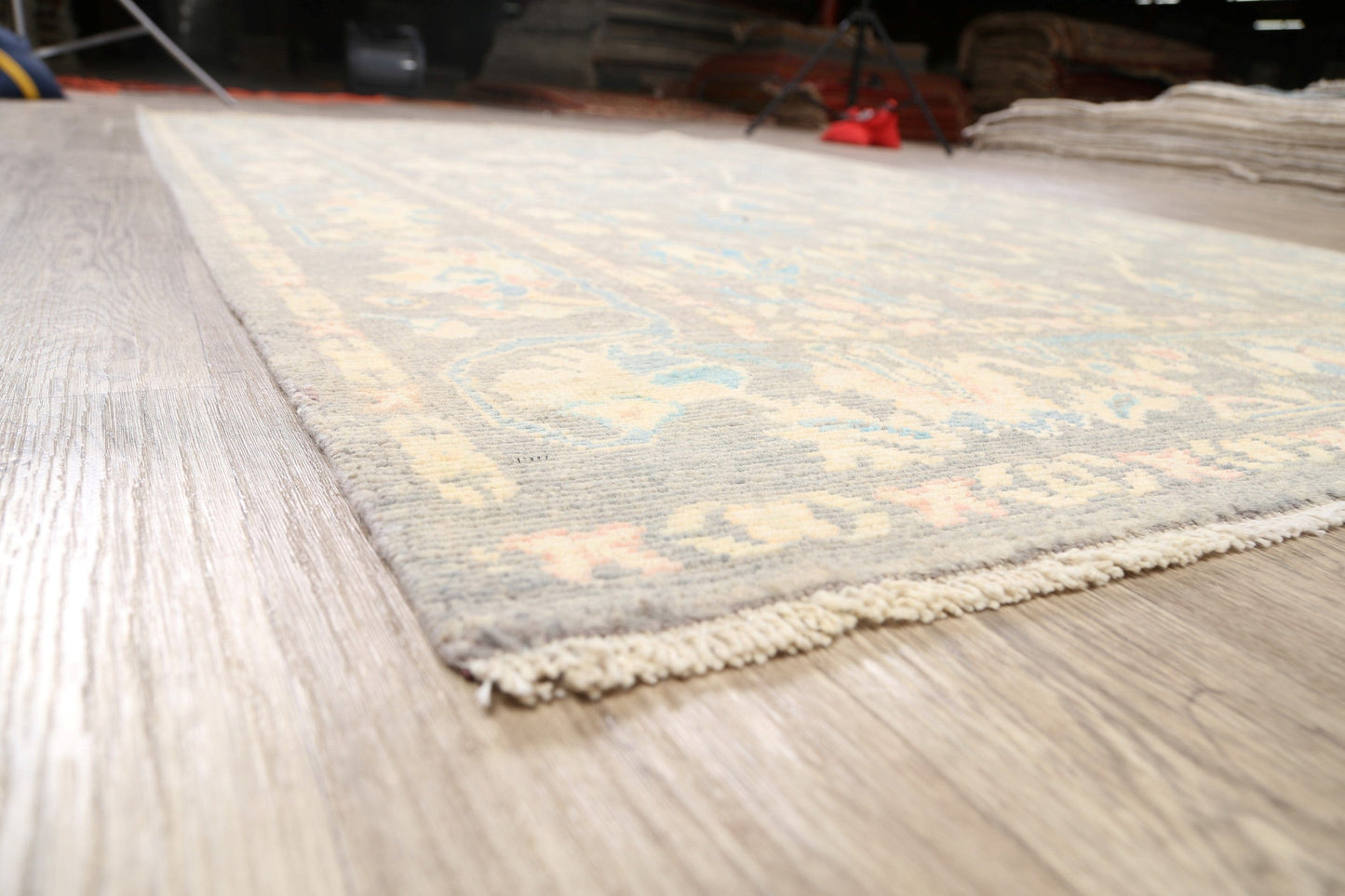 All-Over Oushak Oriental Area Rug 6x9