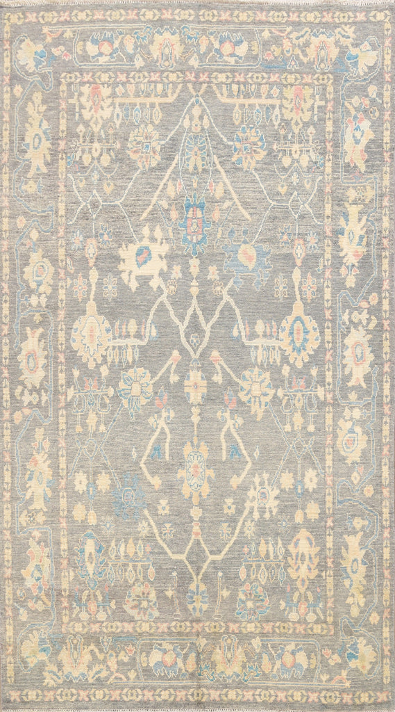 All-Over Oushak Oriental Area Rug 6x9