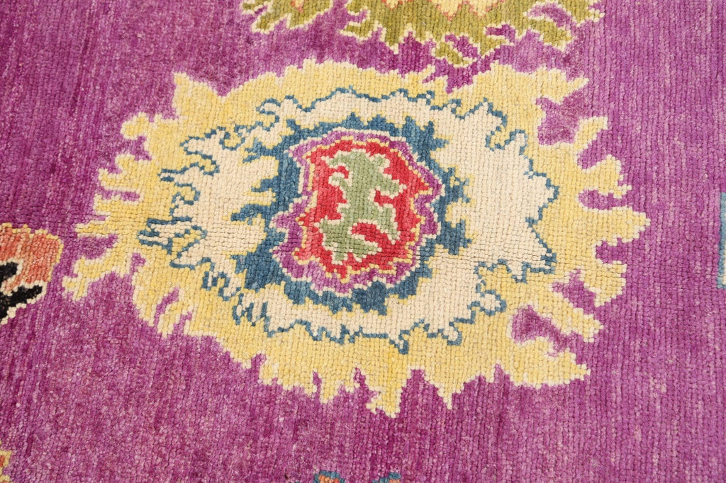 Purple Oushak Oriental Area Rug 8x10