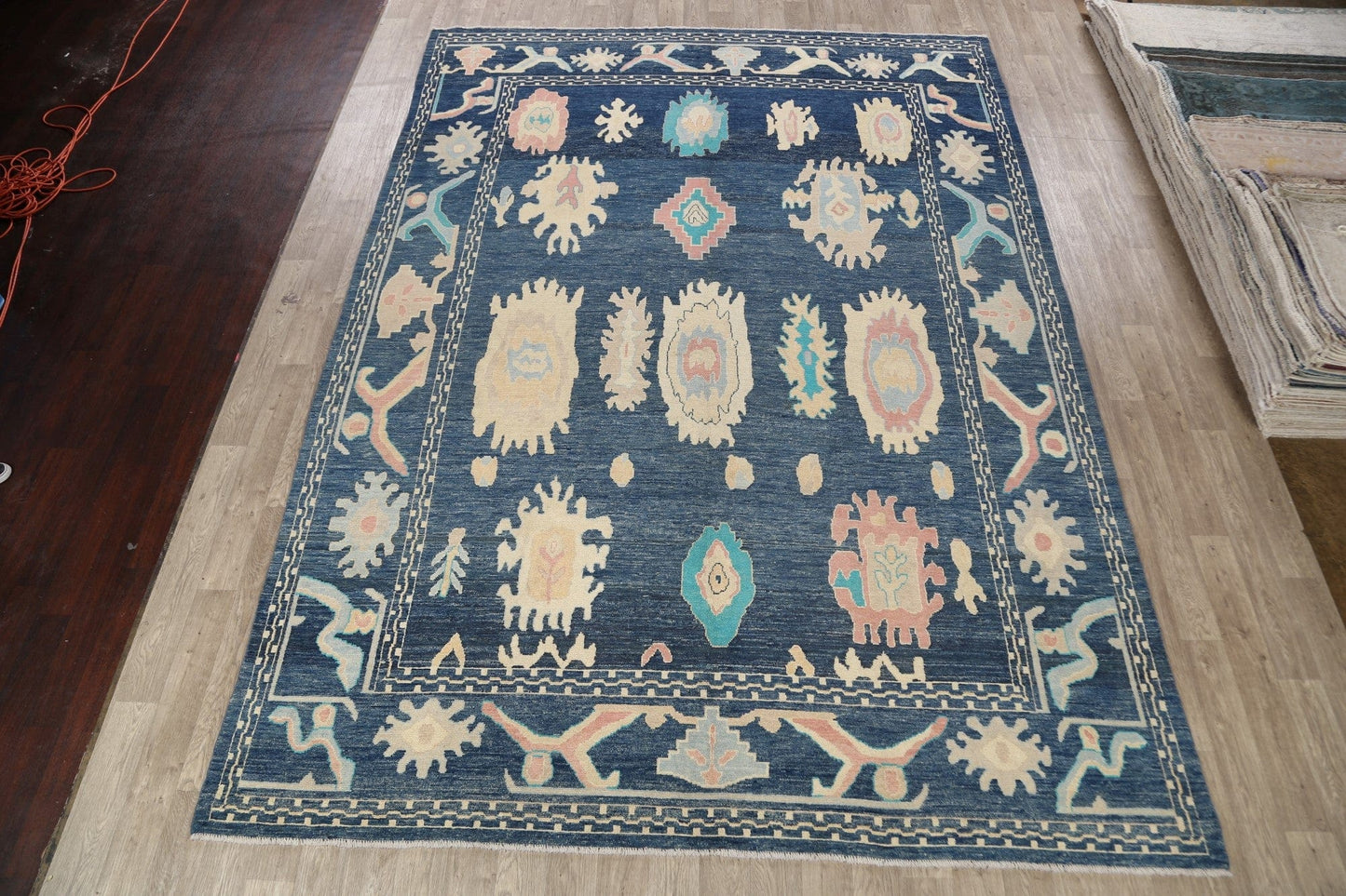 All-Over Oushak Oriental Area Rug 10x14