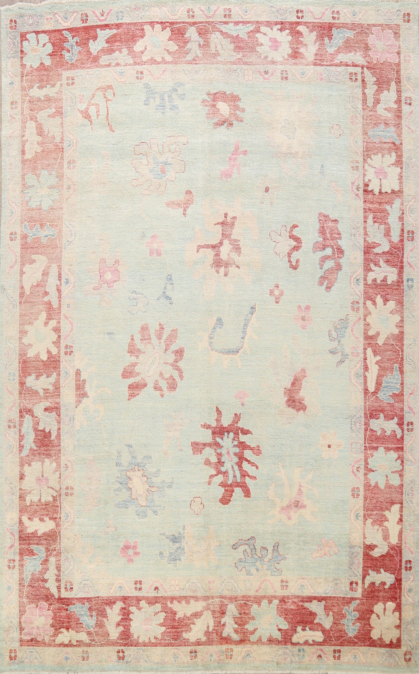 All-Over Oushak Oriental Area Rug 9x12