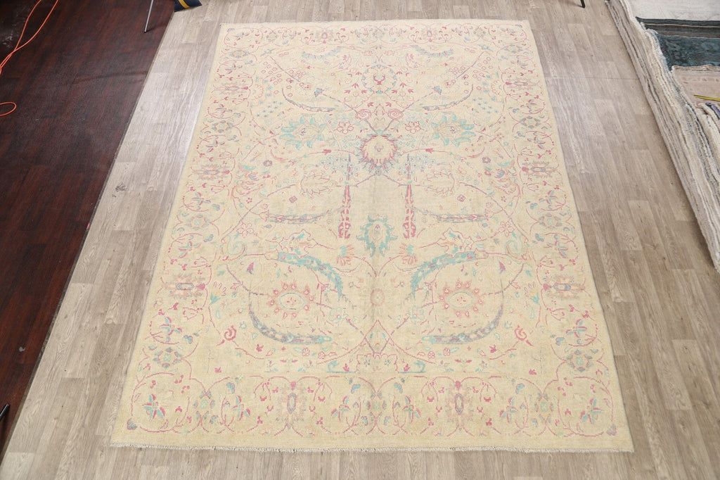 All-Over Oushak Oriental Area Rug 9x12