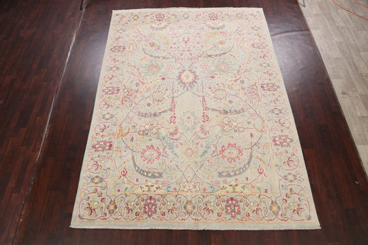 Floral Authentic Oushak Turkish Oriental Area Rug 8x11