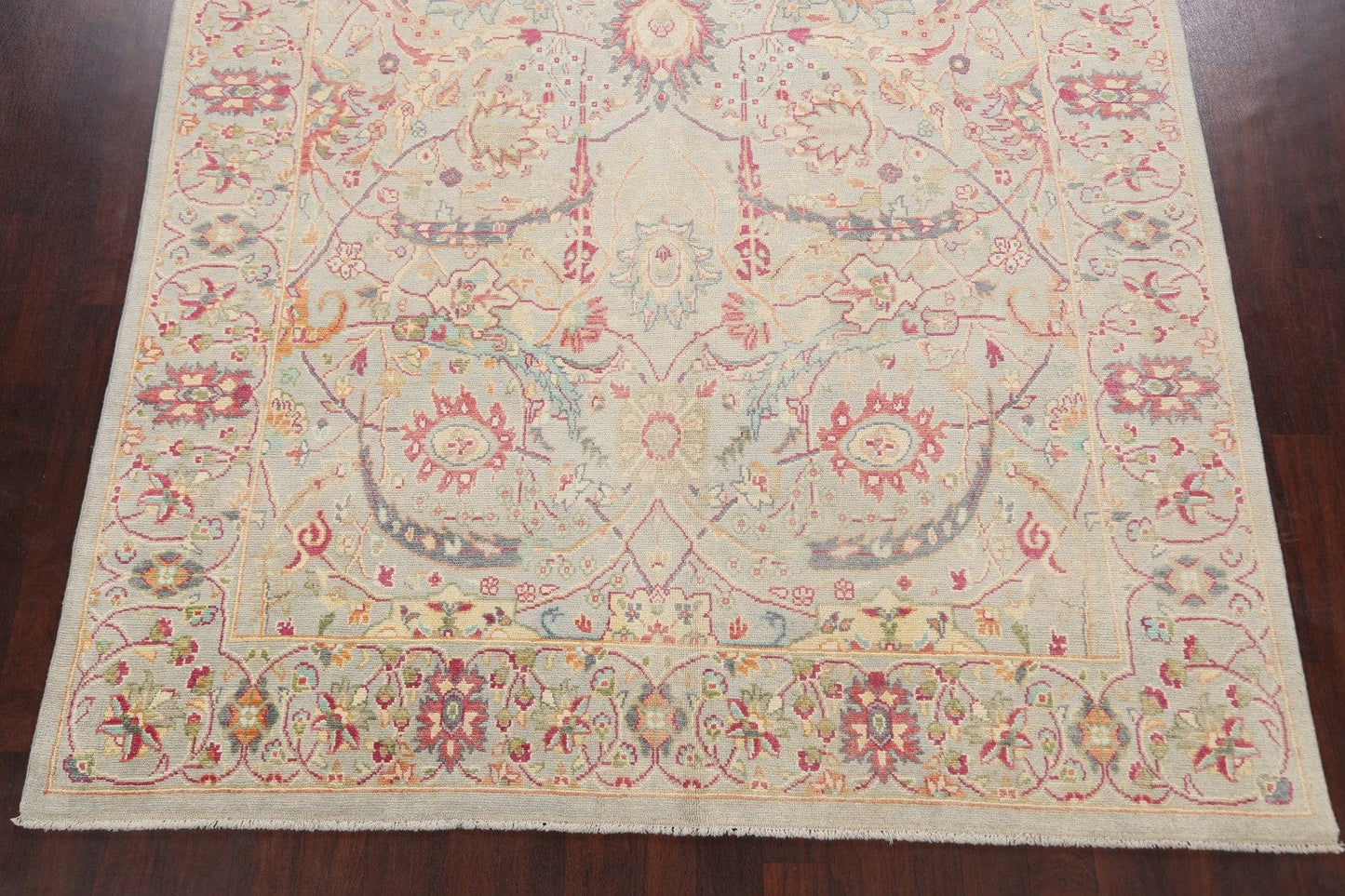 Floral Authentic Oushak Turkish Oriental Area Rug 8x11