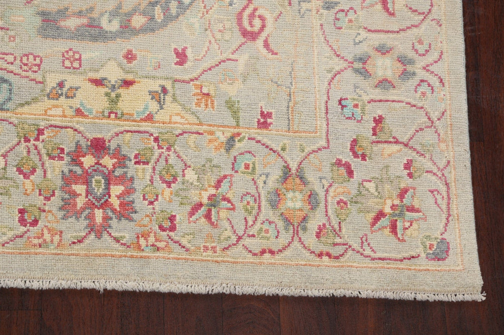 Floral Authentic Oushak Turkish Oriental Area Rug 8x11