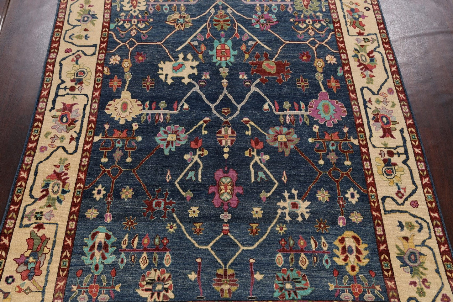 Authentic Oushak Turkish Oriental Area Rug 9x11