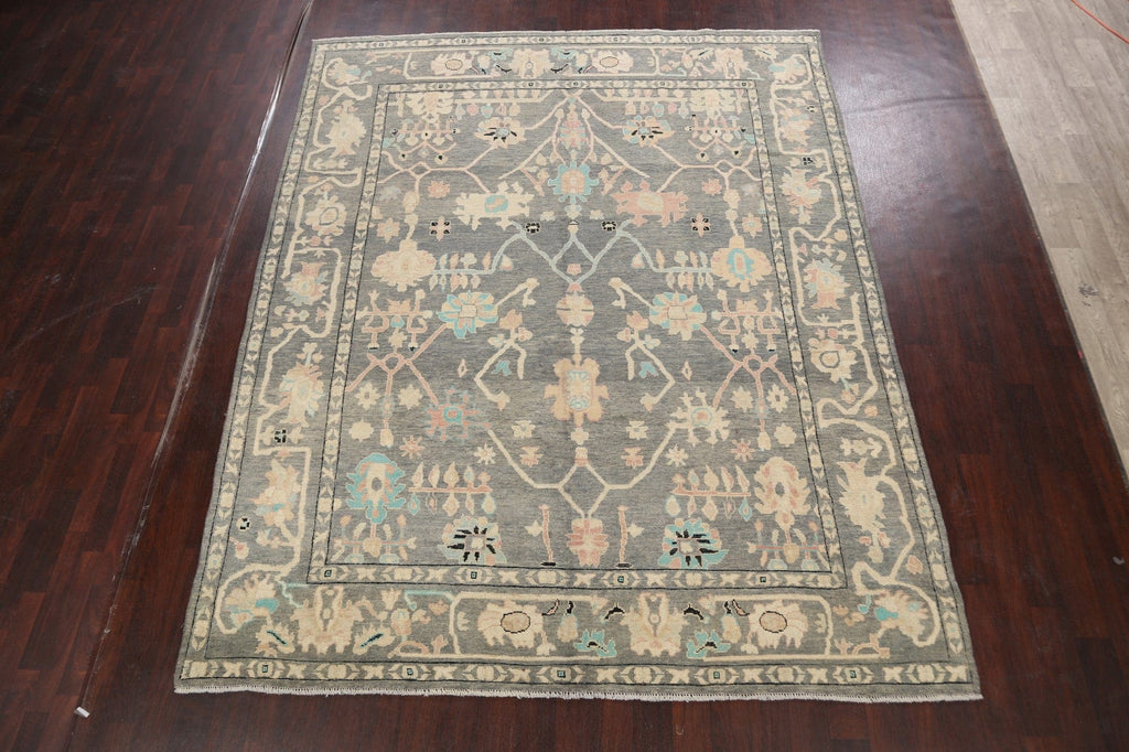 Authentic Oushak Turkish Oriental Area Rug 9x11