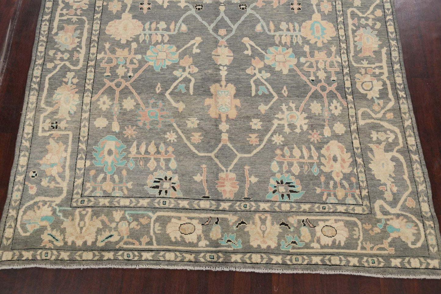 Authentic Oushak Turkish Oriental Area Rug 9x11