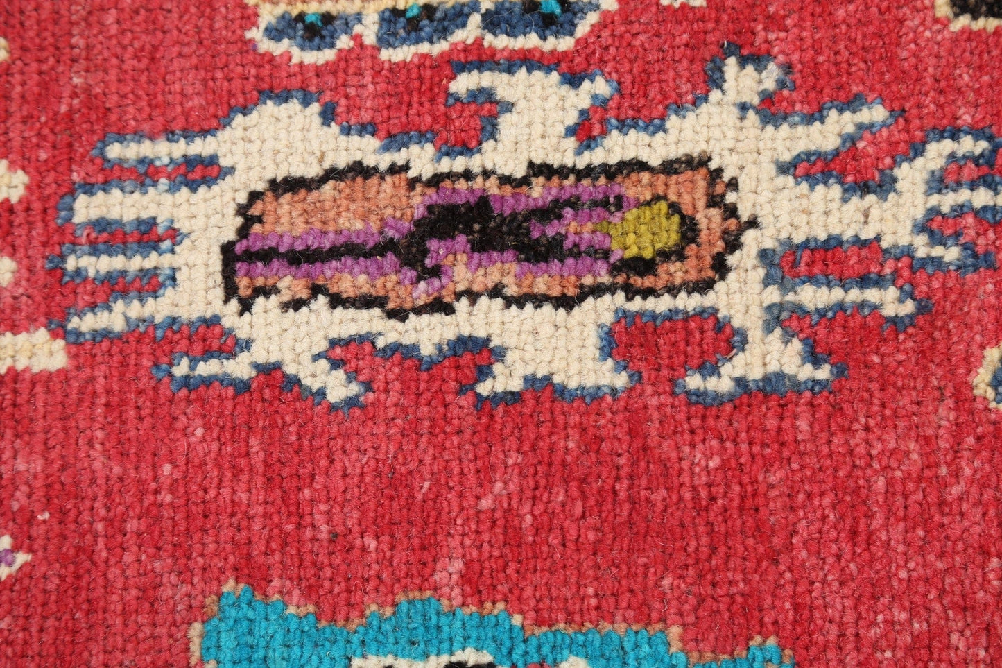 All-Over Oushak Oriental Runner Rug 3x13