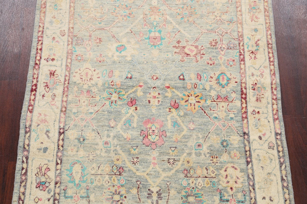 Floral Oushak Oriental Area Rug 5x6