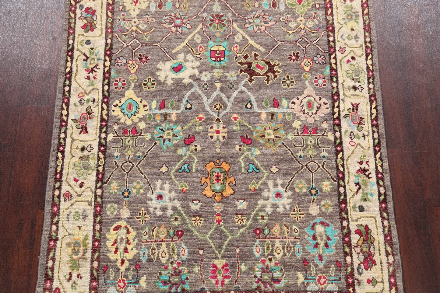 Floral Oushak Oriental Area Rug 5x6