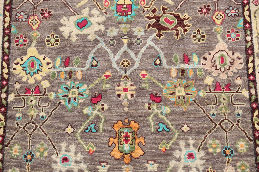 Floral Oushak Oriental Area Rug 5x6