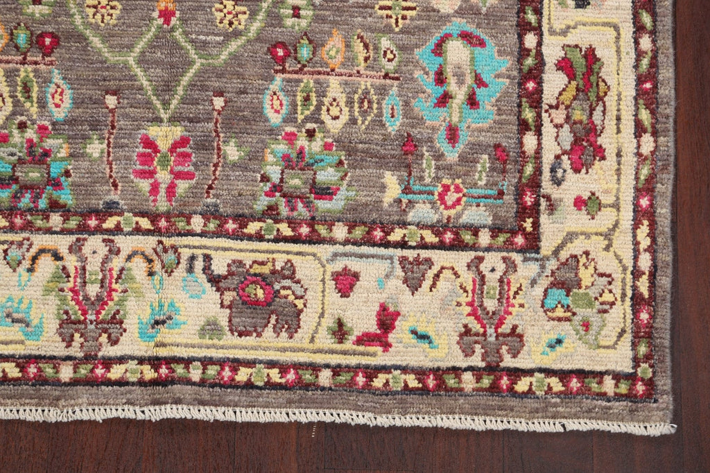 Floral Oushak Oriental Area Rug 5x6