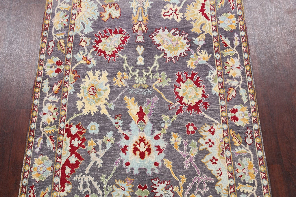 Floral Oushak Oriental Area Rug 5x8