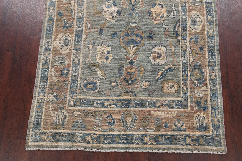 Floral Oushak Oriental Area Rug 6x8