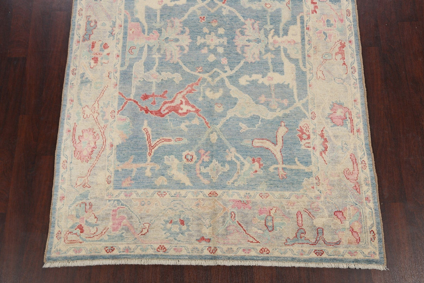 Floral Authentic Oushak Turkish Oriental Area Rug 6x9