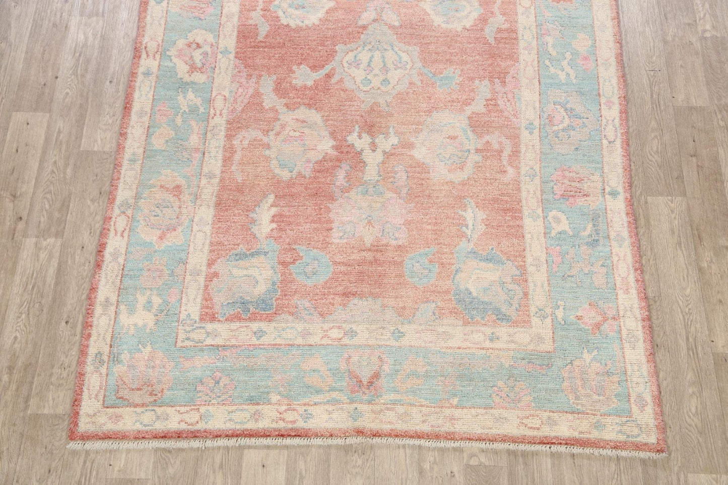 Floral Authentic Oushak Turkish Oriental Area Rug 6x9