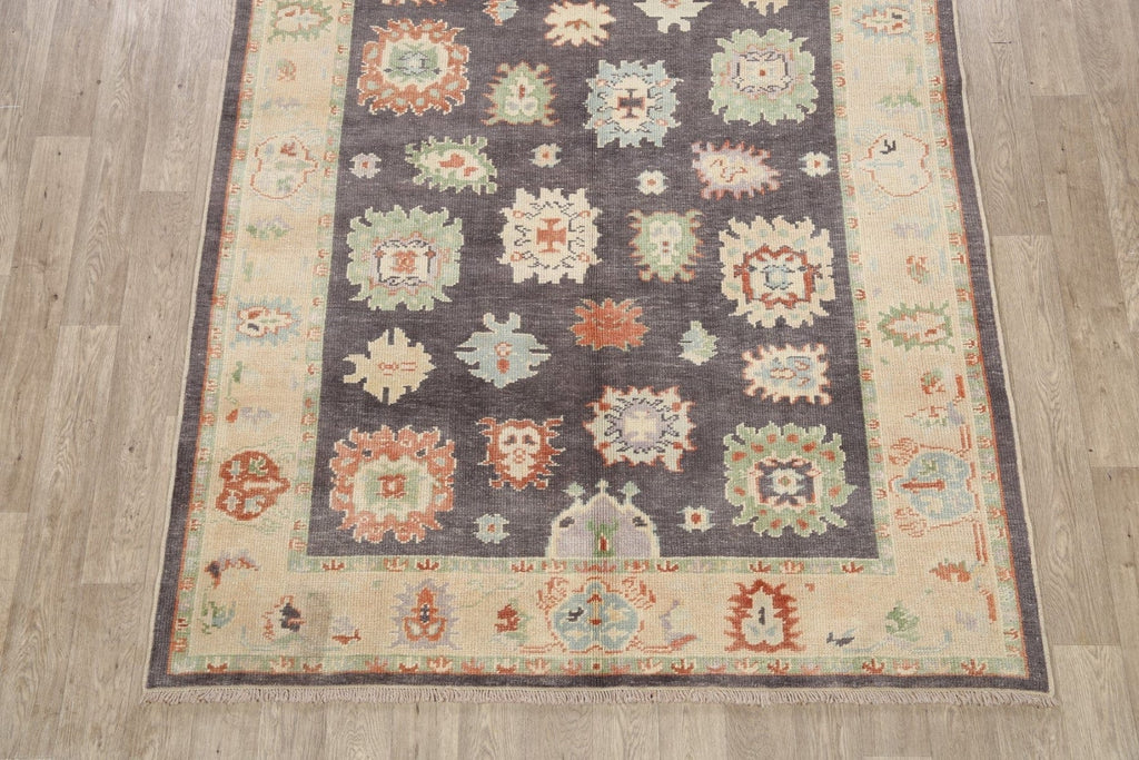 Geometric Authentic Oushak Turkish Oriental Area Rug 6x9