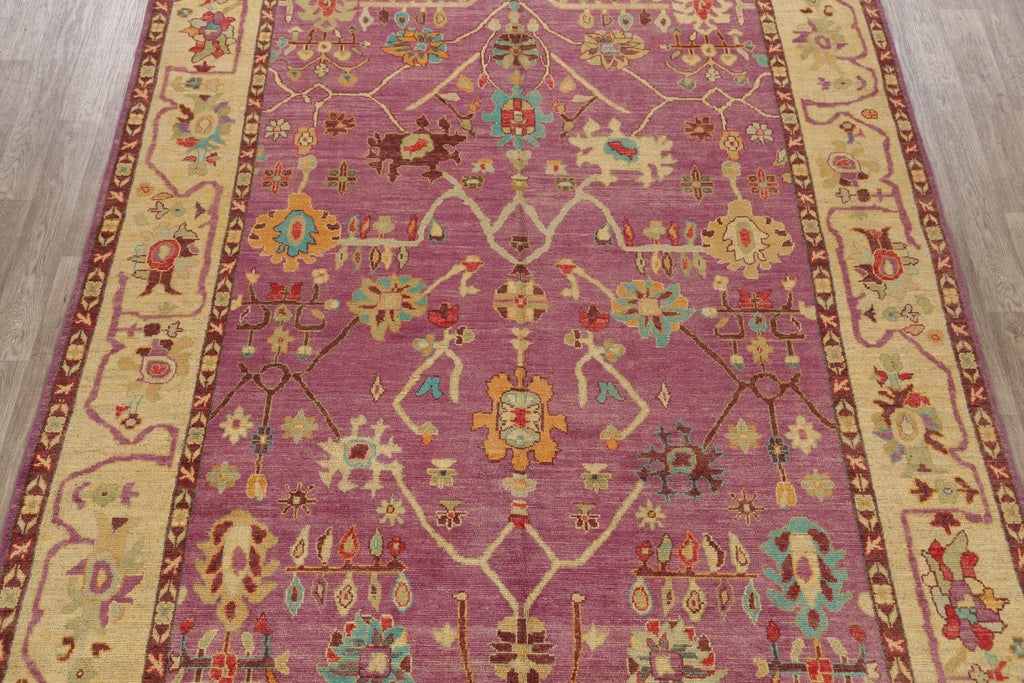 Floral Authentic Oushak Turkish Oriental Area Rug 9x12