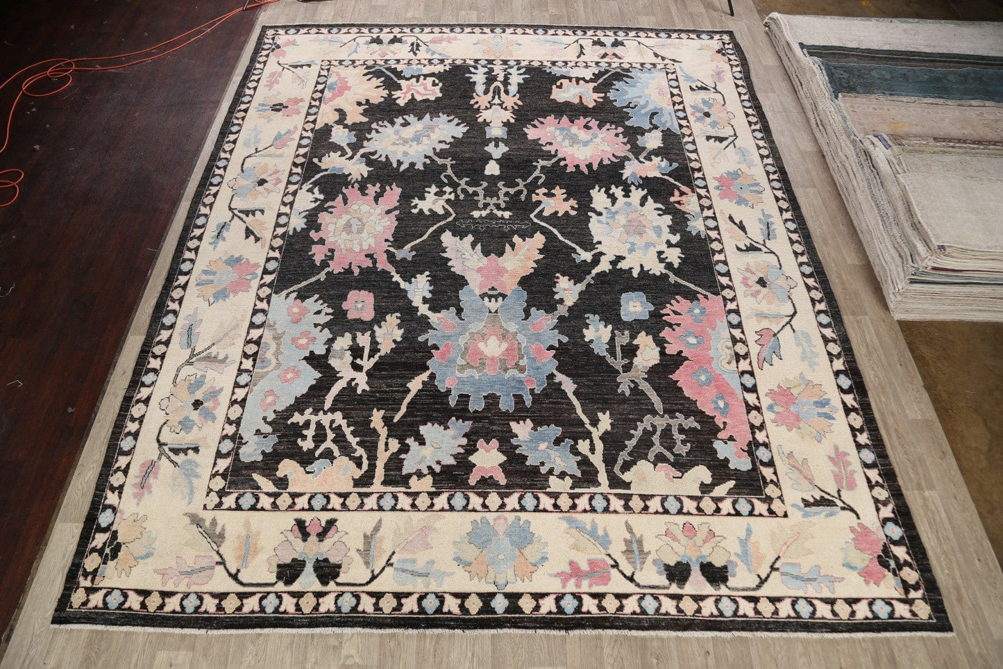 Floral Authentic Oushak Turkish Oriental Area Rug 12x14