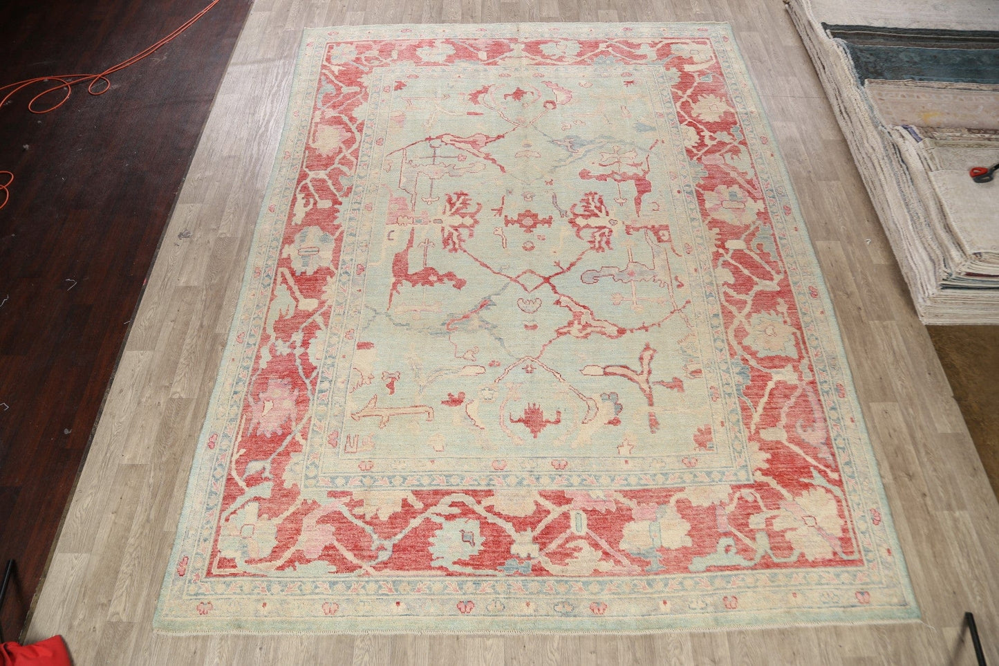 Floral Authentic Oushak Turkish Oriental Area Rug 10x13