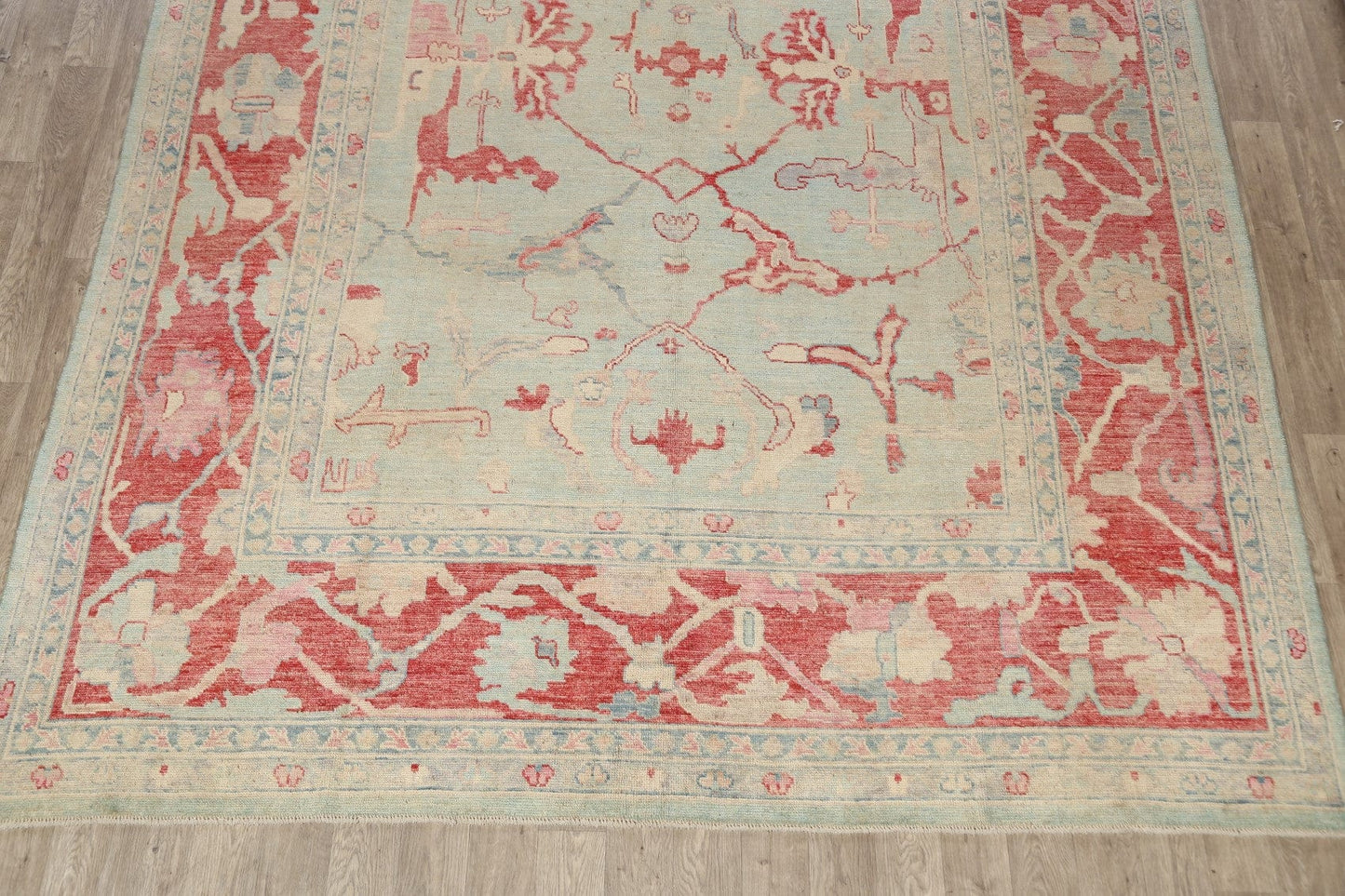 Floral Authentic Oushak Turkish Oriental Area Rug 10x13