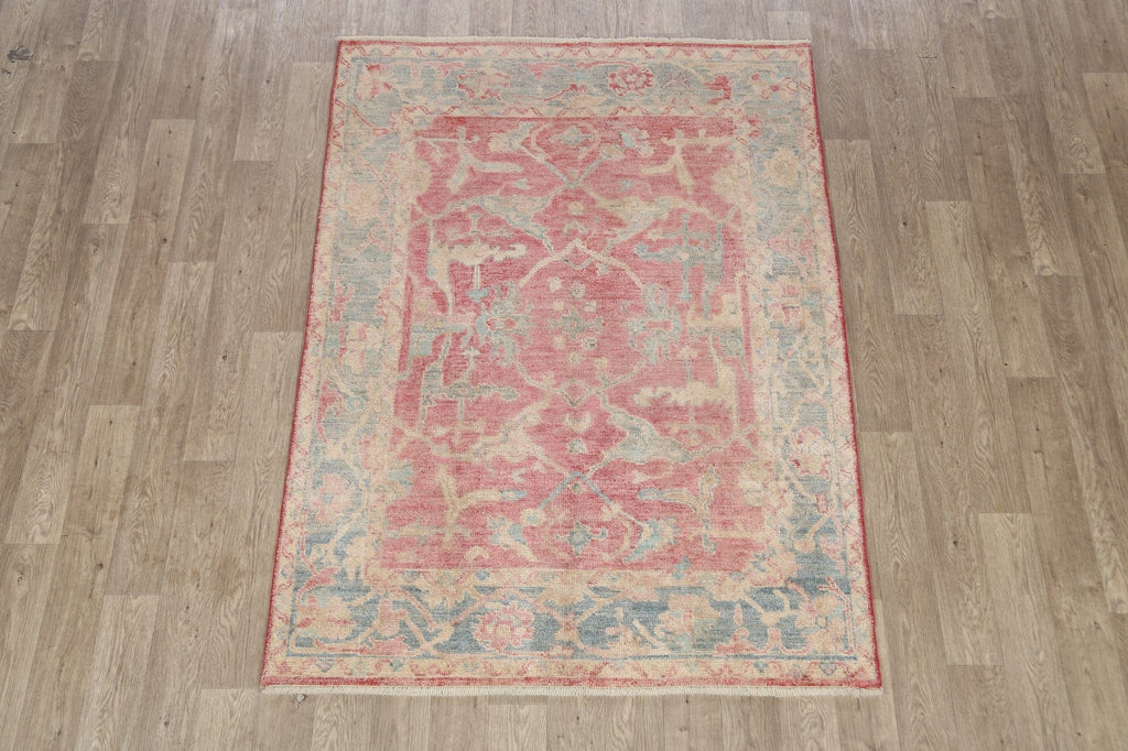 All-Over Oushak Oriental Area Rug 5x7