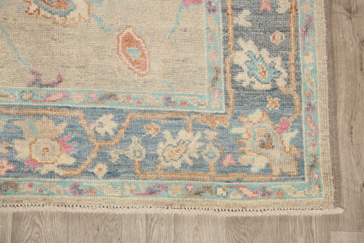 Floral Oushak Oriental Area Rug 5x7