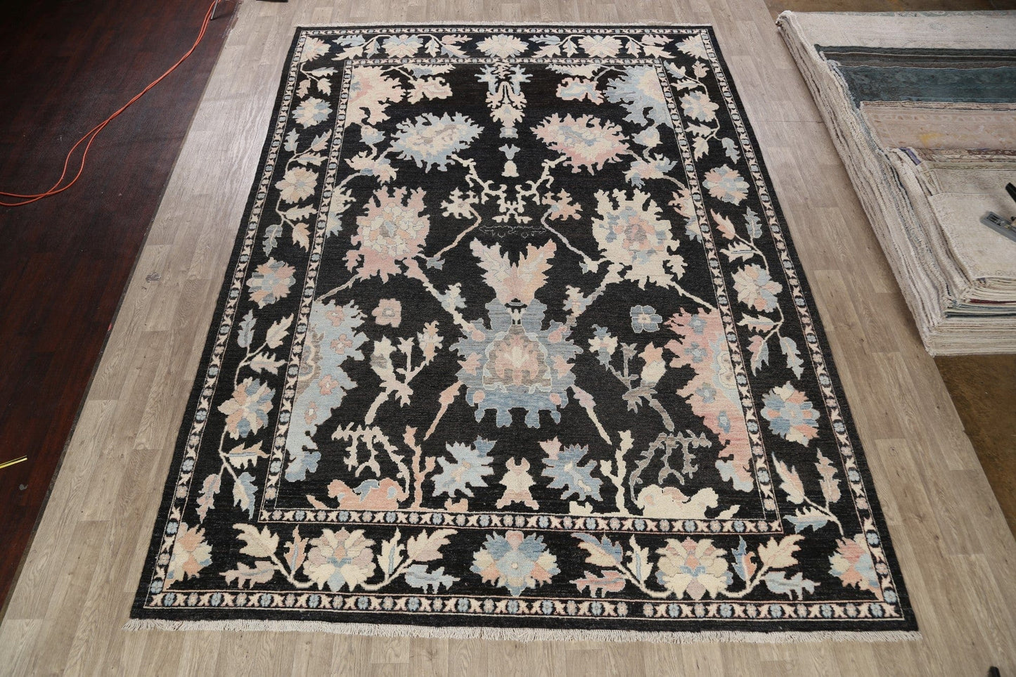 Floral Oushak Oriental Area Rug 10x14