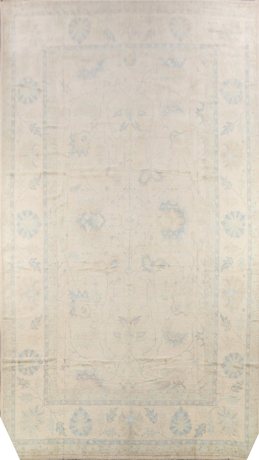 Vegetable Dye Muted Sultanabad Oriental Area Rug 16x26